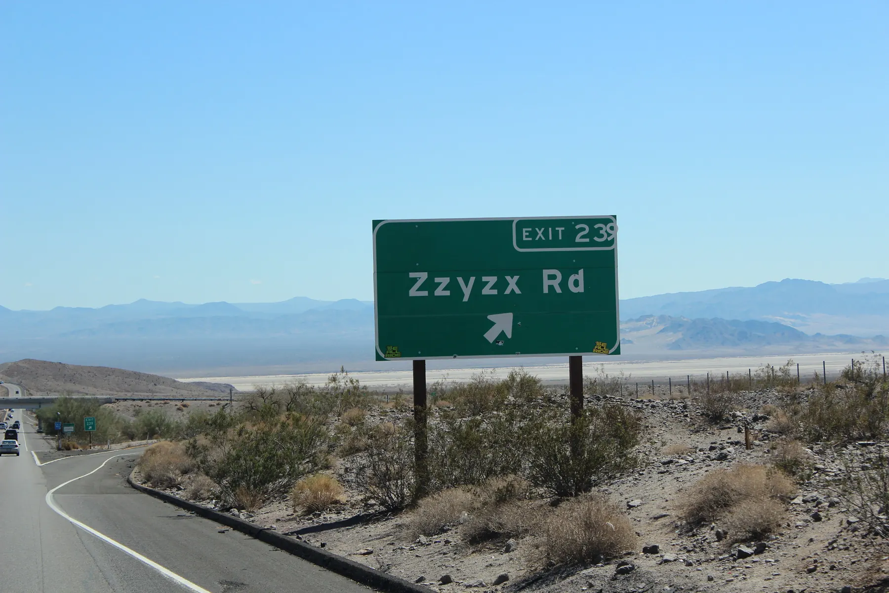 The sign everyone asks about